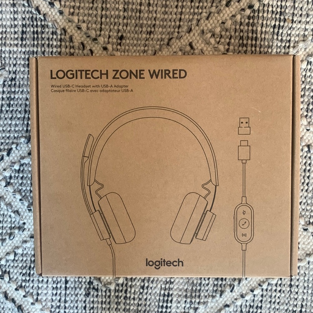 BRAND NEW Logitech Zone Wired Headset